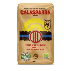 comprar Arroz redondo integral Biológico Calasparra, 1kg online supermercado ecologico de barcelona frooty