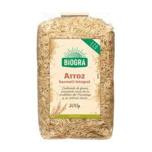 comprar Arroz Basmati integral Bio Biográ, 500 gramos online supermercado ecologico de barcelona frooty